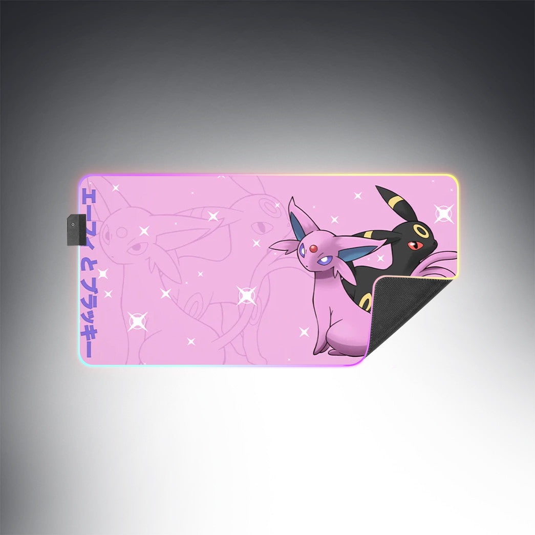 Espeon / Umbreon Custom Led MousePad