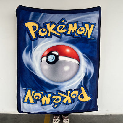 Charizard Custom Images 2-Side Printed Thicken Soft Blanket