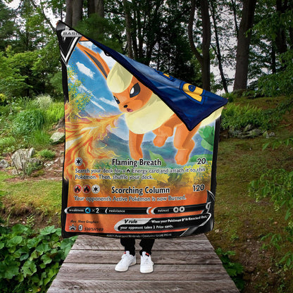 Flareon V 2022 Custom 2-Side Printed Thicken Soft Blanket