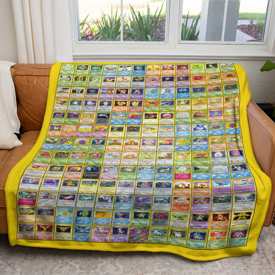 OG 156 Card Collection Custom 2-Side Printed Thicken Soft Blanket