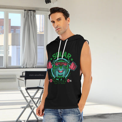 Bulbasaur Solar Gym Custom Men's Hooded Tank Top