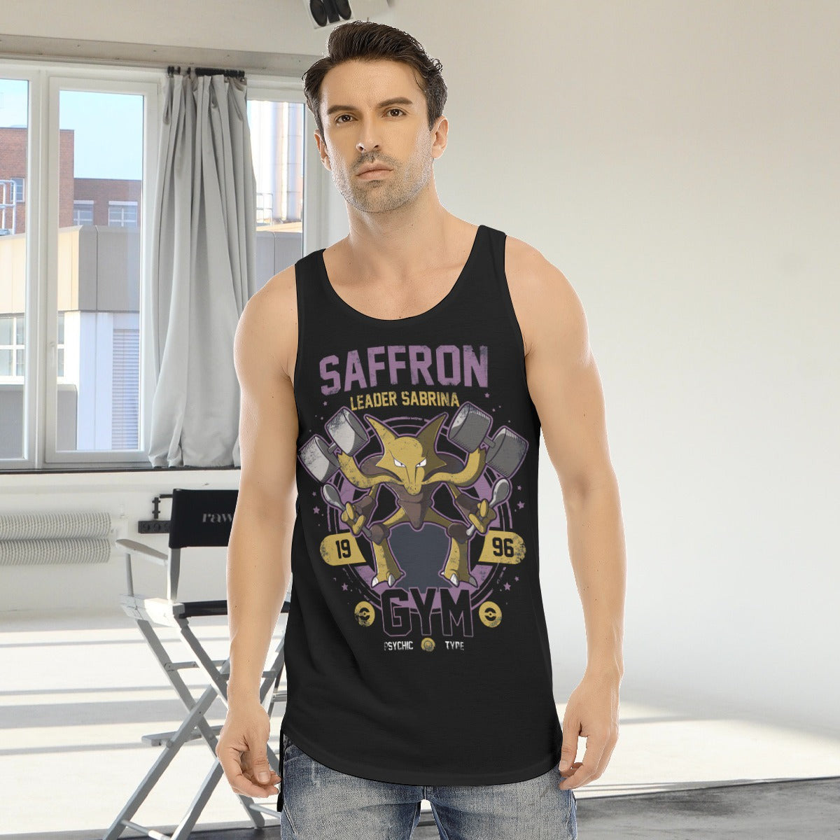 Saffron Gym Custom Men's Tank Top