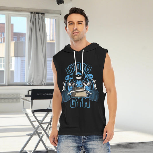 Hydro Gym Custom Men's Hooded Tank Top