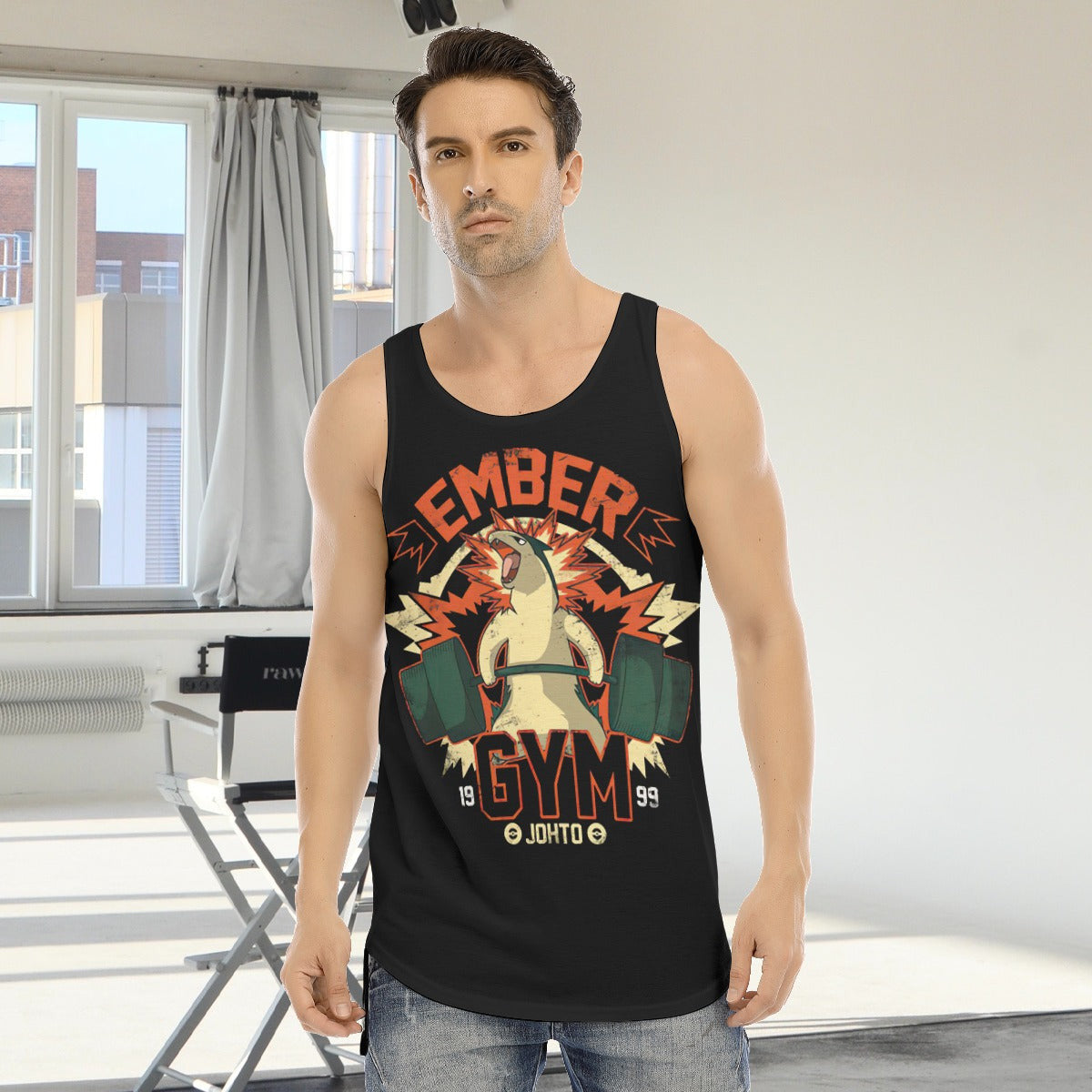 Ember Gym Custom Men's Tank Top