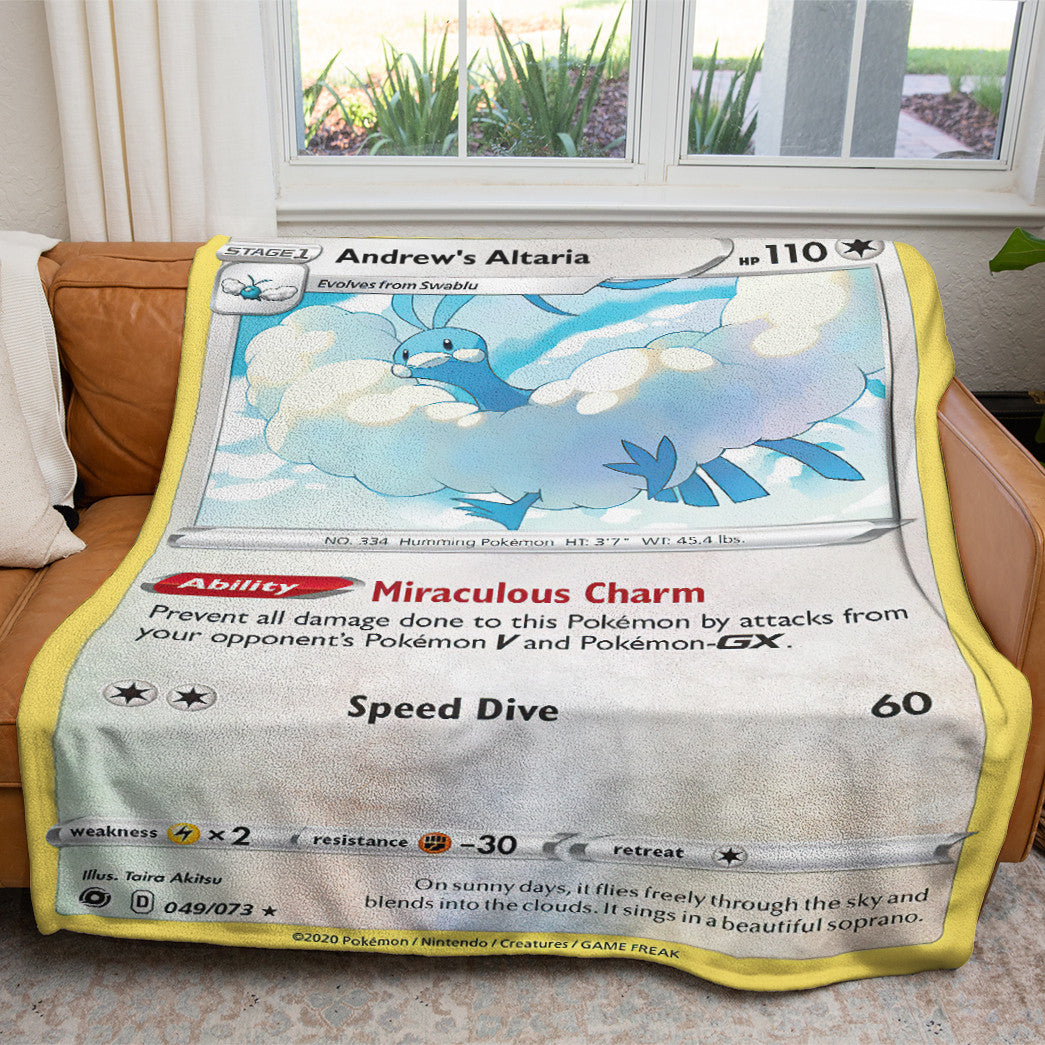 Altaria Custom 2-Side Printed Thicken Soft Blanket