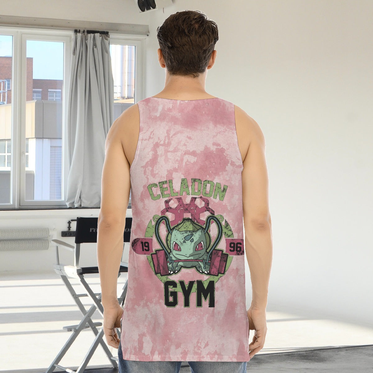 Bulbasaur Celadon Gym Blast Texture Clay Custom Tank Top