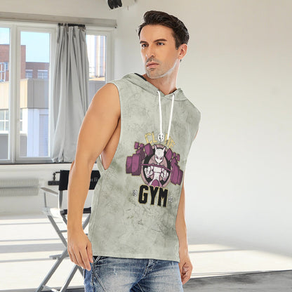 Mewtwo Clone Gym Blast Texture Fern Custom Hooded Tank Top