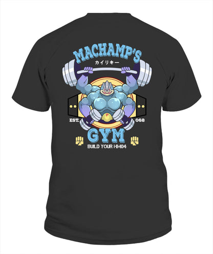 Machamp Gym Blue New Cutsom Graphic Apparel