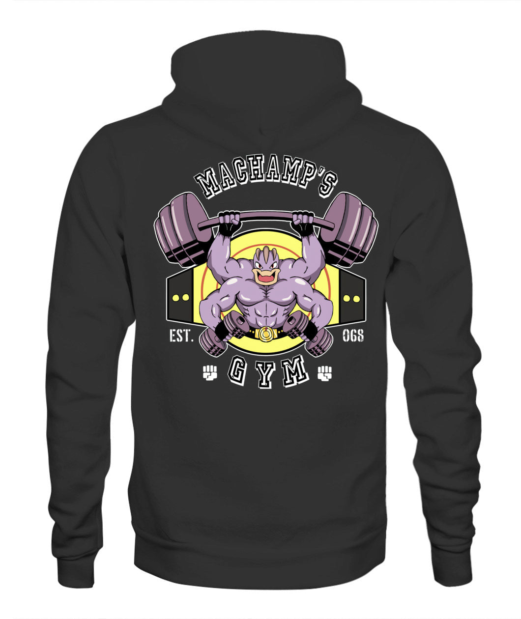 Machamp Purple Gym New Cutsom Graphic Apparel