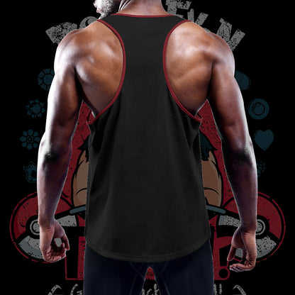 Do You Even Gym Custom Men's Slim Y-Back Muscle Tank Top