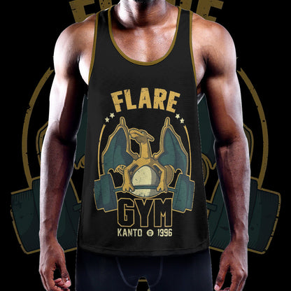 Flare Gym Custom Men's Slim Y-Back Muscle Tank Top