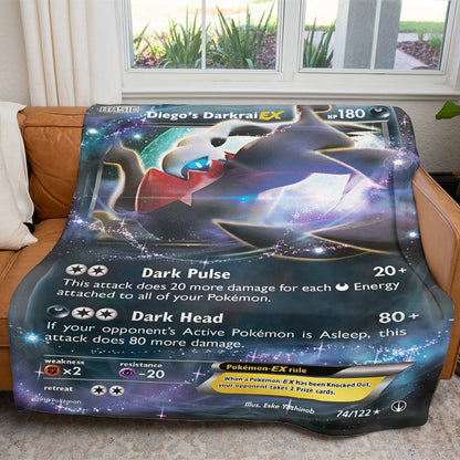 Darkrai-EX · BREAKpoint Custom 2-Side Printed Thicken Soft Blanket