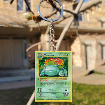 PKM Venusaur Custom Keychain