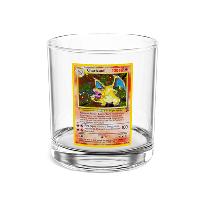 PKM Charizard Rocks Glass